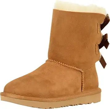 UGG Unisex barn Ds' Bailey Bow Ii, Kastanj, 31 EU