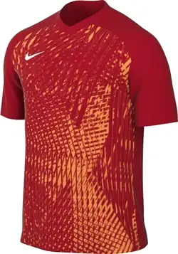 NIKE Kortärmad fotboll jersey M Nk Df Prcsn Vi JSY Ss, University Red/Ljus Citrus/Vit, DR0944-657, M