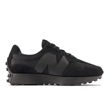 New Balance  Unisex 327 i Black Suede/Mesh, Storlek 43