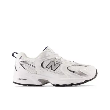 New Balance  Barn 530 Bungee i White/Blue/Grey Synthetic, Storlek 32.5