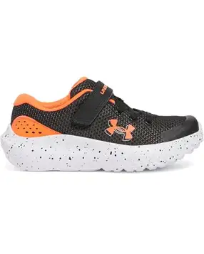 Under Armour UA BPS Surge 4 AC Svart/Ares Red/Ares Röd 2,5, Svart Ares Röd Ares Röd, 35 EU