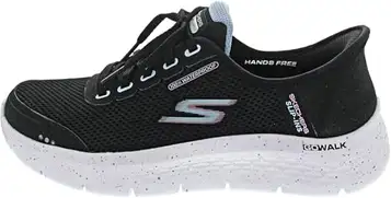 Skechers Dam Go Walk Flex Sneaker, Svart, 41 EU