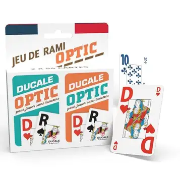 Cartamundi Jeu de Rami (2 jeux de 54 cartes)