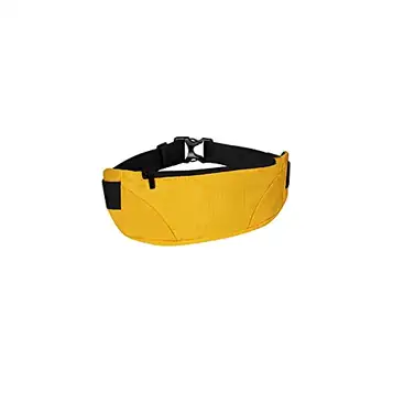 AQQWWER Midjeväska Waistväska som kör Fanny Pack Sports Belt Bag Portable Phone Gym Midja Väska Vattenbeständigt Plånbok Elastiskt Bälte (Color : Yellow)