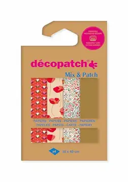 Decopatch Blad, DP032C, flerfärgad