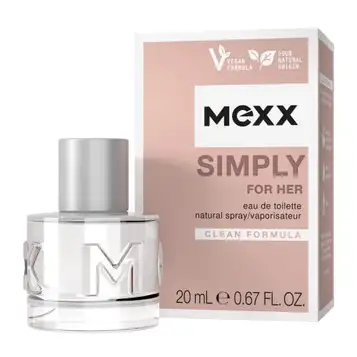 Mexx Simply for Her Eau de Toilette, 20ml