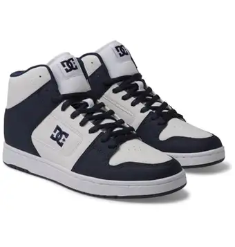 DC Shoes Manteca 4 Hi sneakers för män, Vit marinblå, 42.5 EU