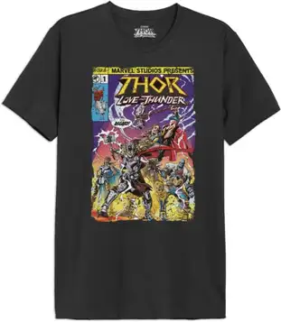 Marvel METLATMTS006 T-shirt, antracit, S herr, Antracit, S