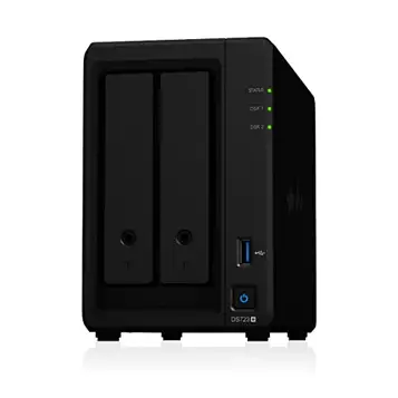 Synology DS723+ 2 GB NAS 16 TB (2 x 8 TB) WD Red+, monterad och testad med SE DSM installerad