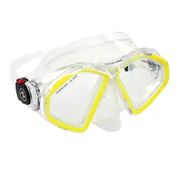 Aqua Lung AQUALUNG Hawkeye Dykmasker Transparent Yellow L