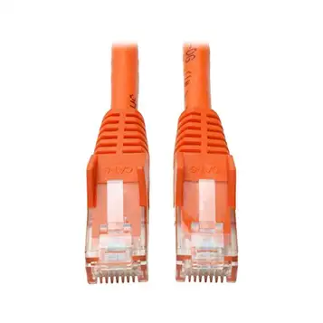 Eaton Tripp Lite Cat6 Gigabit formgjuten patchkabel (RJ45 M/M) – orange, 20 ft (N201-020-OR)