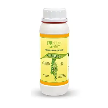 NATURE NEEM Ren neemolja – kallpressad – 500 ml – 100 % naturligt certifierat ekologiskt