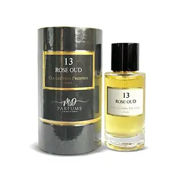 MD PARFUMS LE MONDE DU PARFUM MDPARFUMS Eau de parfum I 50 ml tillverkad i Frankrike I Rose Oud n°13 Prestige Paris I Parfym kollektion för män och kvinnor