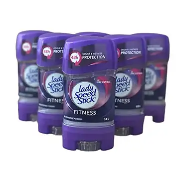 Hristina Lady Speed Stick gel fitness, 48 h anti-perspirant deodorant gel (6-pack)