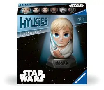 Ravensburger Hylkies: Die neue Sammelfigurenreihe zum selbst zusammenbauen. Figur #02 Luke Skywalker Für alle Star Wars Fans Aufbauen, Verlieben, Sammeln: Build. Love. Collect.