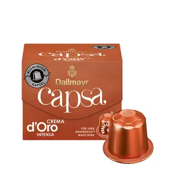 Dallmayr Crema d'Oro Intensa -  capsa - 10 kapslar till Nespresso®