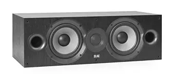 ELAC DEBUT C6.2 Center-Högtalare, En Storlek, Svart