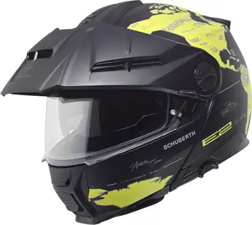 Schuberth E2 Atlas Hjälm 53 Svart Gul