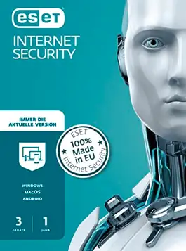 ESET Internet Security 2023   3 enheter   1 år   Windows (11, 10, 8 och 7), macOS eller Android   aktiveringskod i standardförpackning