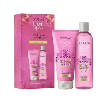 DOUGLAS COSMETICS Douglas – Home Spa – The Palce of Orient – Daily Spa Set – Body Wash / Shower Gel 300 ml + Body Lotion 200 ml