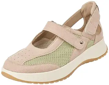 Berkemann Kari sneakers, beige/grön, 42 EU, Beige grön, 42 EU