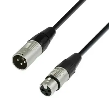 Adam Hall Cables 4 STAR DMF 0500 XLR manlig till XLR kvinnlig DMX REAN kabel 5 m