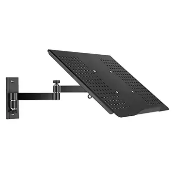 Drall Universellt väggmonteringsfäste för bärbar dator Notebook Netbook Tablet PC svart med adapterplatta för bärbar dator Notebook Adapter Plate Adapter Tray svart Modell: L52B-APBA