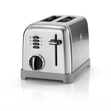 Cuisinart CPT160E 2 Slice Toaster, borstat rostfritt stål