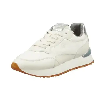 GANT FOOTWEAR Damsneakers, off White/Silver, 38 EU, Off White Silver, 38 EU