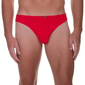 bruno banani Herr tanga, Röd (röd Karo 1070), XL