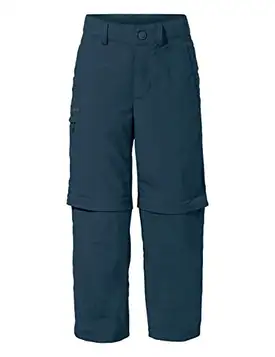 VAUDE Unisex barn Detective Antimos Zo Pants byxor, Dark Sea Uni, 158–164 EU