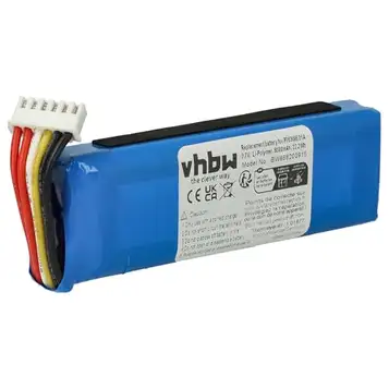 vhbw batteri kompatibelt med JBL Link 20 högtalare (6000 mAh, 3,7 V, Li-polymer)