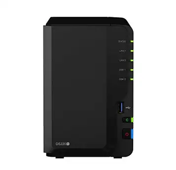 Synology DS220+(6G)  RAM 2-bay 24 TB paket med 2 x 12 TB  HAT5300