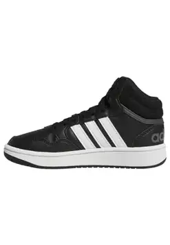 adidas Hoops Mid Shoes unisex vuxen Skor, Core Black/Cloud White/Grey Six, 39 1/3 EU