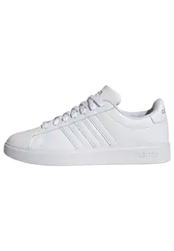 adidas Grand Court 2.0 dam Tennisskor Sneaker, Ftwr Vit Ftwr Vit, 37 1/3 EU