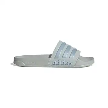 adidas Adilette Shower Slides, Unisex Vuxen Flip Flops, Wonder Silver Magic Grey Met Wonder Blue, 54 2/3 EU