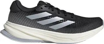 Adidas Women's Supernova Rise Shoes Core Black/Halo Silver/Dash Grey 41 1/3