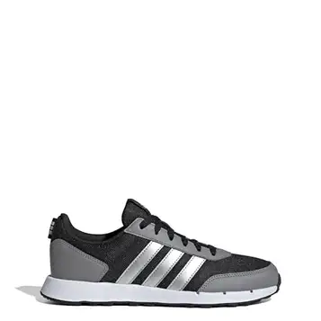 adidas Dam Run 50s Shoes Basket, Core Black Silver Met Grey Three, 36.50 EU