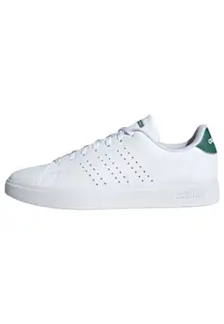 adidas För Män ADVANTAGE 2.0 SHOES, Cloud White/Core Black/Green, 42 2/3 EU