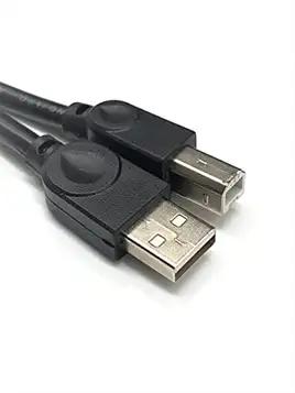 T-ProTek USB-kabel, skrivarkabel, skanner, anslutning kompatibel med Kodax ESP Office 2100