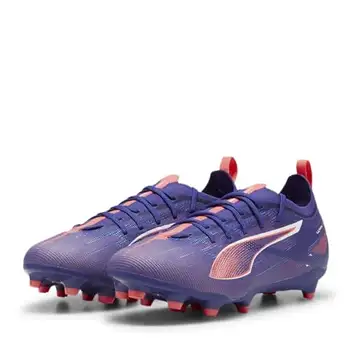 PUMA Unisex barn Ultra 5 Pro Fg/Ag Jr fotbollssko, Lapis Lazuli  vit solnedgång glöd, 35.5 EU