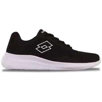 Lotto Unisex Connect sneakers, svart/vit, 44 EU, Svartvit, 44 EU