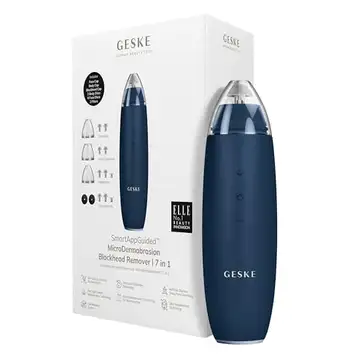 GESKE SmartAppGuided™ MicroDermabrasion Blackhead Remover   7 i 1 pormaskborttagare   elektrisk porrengöringsenhet   innovativ vakuumsug   skönhetsenheter   hudrengöringsenhet   hudvårdsenhet