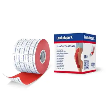 Leukoplast Venda Leukotape K Adh Elast 5 cm x 5 m Rojo