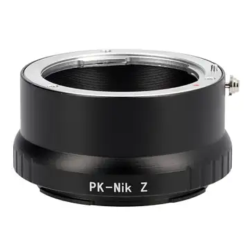 ayex Objektivadapter kompatibel med Pentax PK-bajonettobjektiv lämplig för Nikon Z-kameror PK-Z