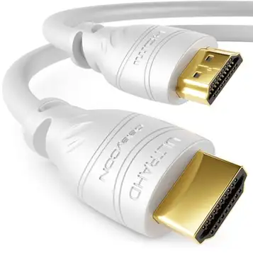 deleyCON 6m HDMI-Kabel 2.0a/b High Speed med Ethernet UHD 2160p 4K@60Hz 4:4:4 HDR HDCP 2.2 ARC CEC Ethernet 18Gbps 3D Full HD 1080p Dolby Vit