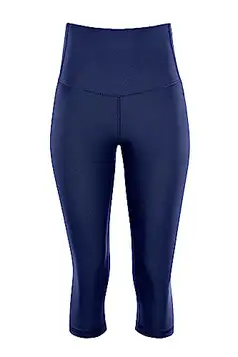 WINSHAPE Funktionell komfort ¾ Tights HWL217C "High Waist" med V-formad applikation och core linning, fitness fritid yoga pilates