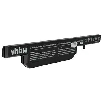 vhbw Li-Ion batteri 4400 mAh (11,1 V) för Notebook Laptop ViewSonic VNB142 som C4500BAT-6, 6-87-C480S-4G4.