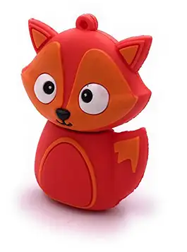 H-Customs Fox USB-minne USB-minne 8GB 16GB 32GB USB 3.0/32GB