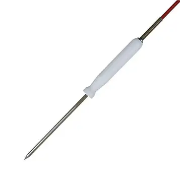 iOVEO 030ES01204 – robust sticksensor med teflonhandtag/kärntemperaturgivare, sensor PT100, mat, 2-ledare